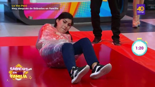 Sábados en Familia: Los Bedoya hicieron uso de 'El Desafío'