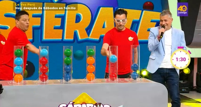 Sábados en Familia: Los Cachay y los Arteaga jugaron ‘Desesférate’