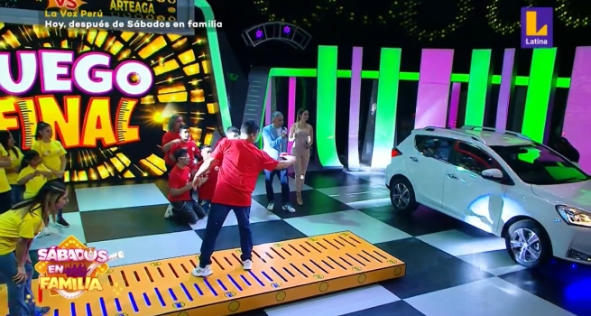 Sábados en Familia: Los Cachay y los Arteaga se enfrentaron en el ‘Juego Final’ por el gran premio de la noche