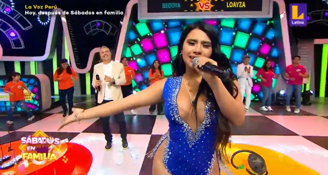 Sábados en Familia: Thamara Gómez cantó ‘Y tropecé de nuevo’ 