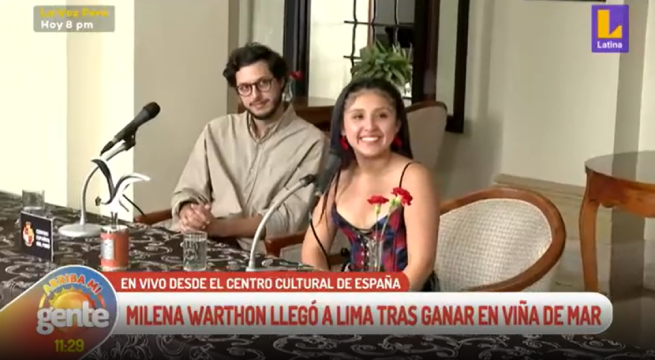 Milena Warthon: “Latina siempre ha tenido un espacio para exponer a muchos artistas y al talento peruano”