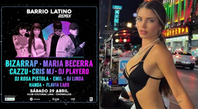 BZRP en Lima 2023: ¿Flavia Laos es parte de los seleccionados en el Festival Barrio Latino Remix?
