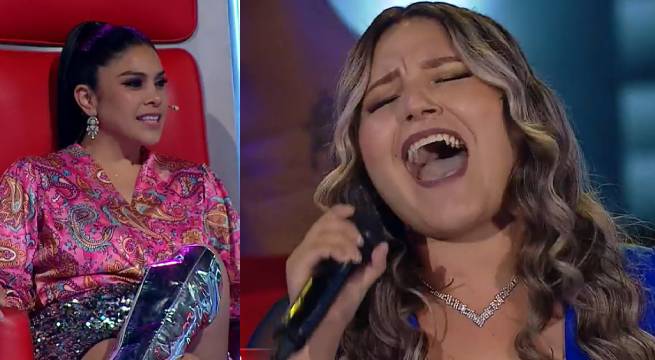 Lucero López retumbó el escenario al cantar “Ahora quién”