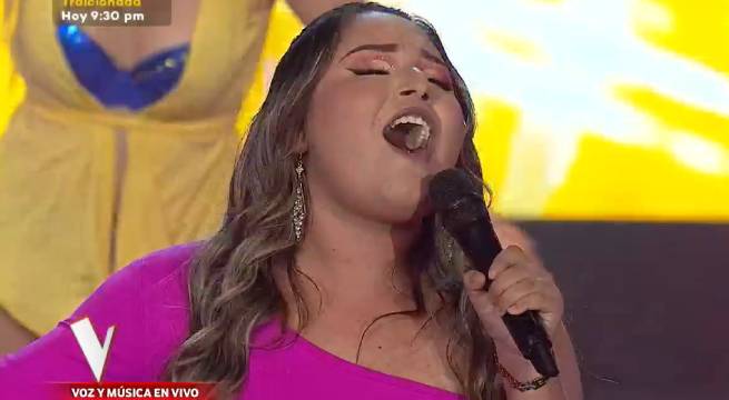 Lucero López clasificó a la semifinal al cantar “Lo que son las cosas”