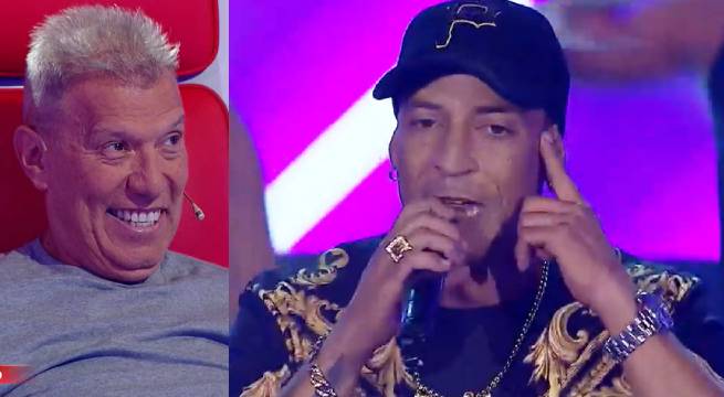 Fabián Quiala cantó “Hombre casado” en la Noche de Eliminación