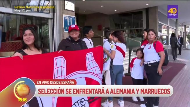 Arriba mi Gente: Hinchas apoyan a la Selección Peruana desde España