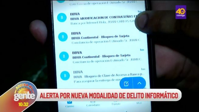 Arriba mi Gente: Alerta por nueva modalidad de delito informático