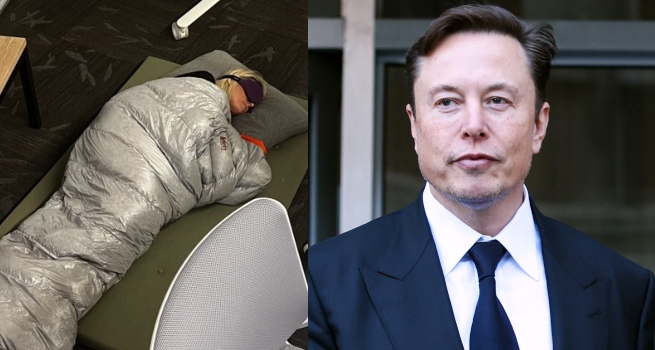 Elon Musk despide a una trabajadora de Twitter que dormía en las oficinas