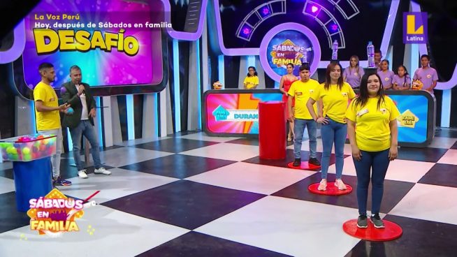 Sábados en Familia: Los Durand eligieron jugar el 'Desafío'