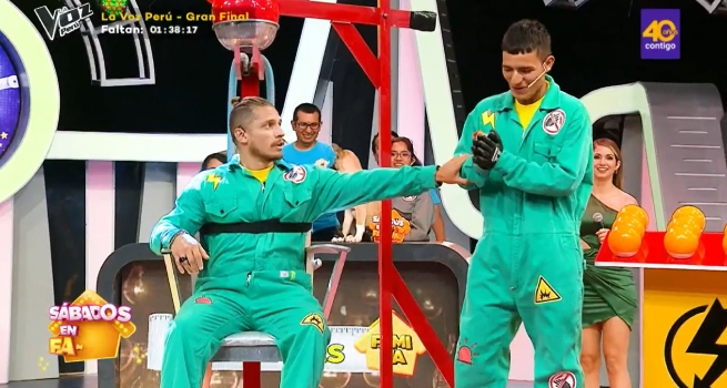 Sábados en Familia: Los Villegas y los Gonzales compitieron en ‘Enfócate’