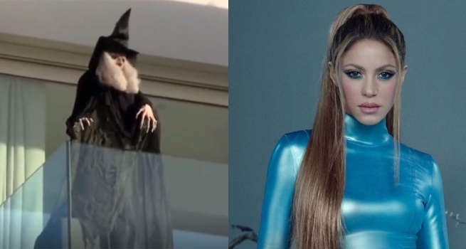 Esta sería la verdadera razón por la que Shakira puso una bruja en su balcón