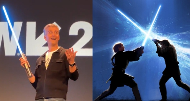 Star Wars: Disney revela el primer sable de luz real del mundo