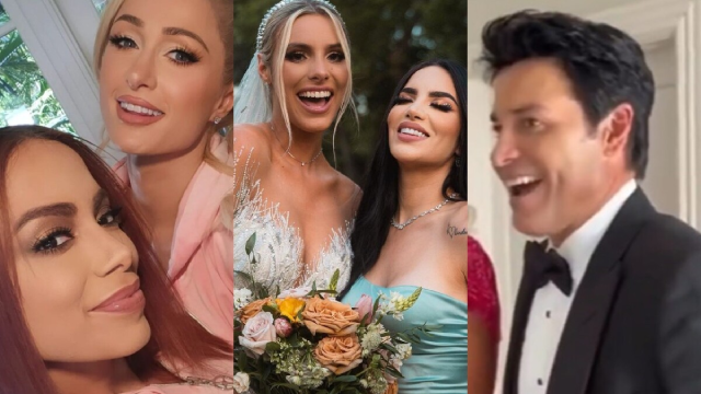 Varias celebridades estuvieron presentes en la boda de Lele Pons y Guaynaa