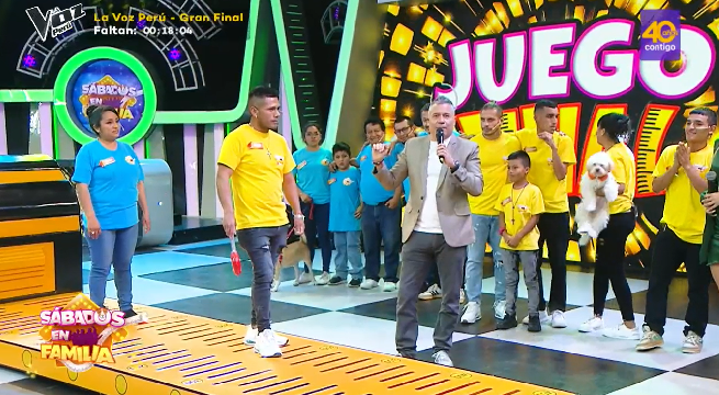 Sábados en Familia: Los Villega y los Gonzales se enfrentaron en el juego final por el auto cero kilómetros