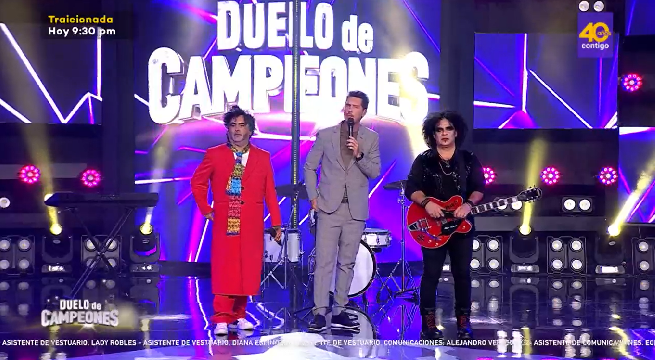 Imitadores de Robert Smith y Fito Páez destacaron en su Duelo de Campeones