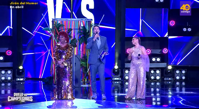 Imitadores de Olga Tañón y Celia Cruz la rompieron en Duelo de Campeones