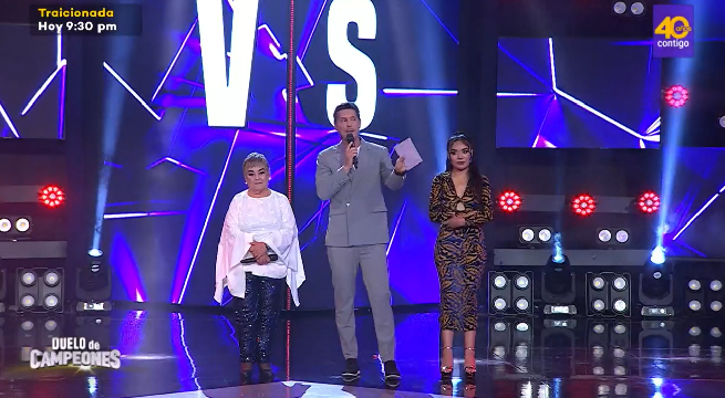 Gabriela Salazar se enfrentó a Ana María Rossi en Duelo de Campeones