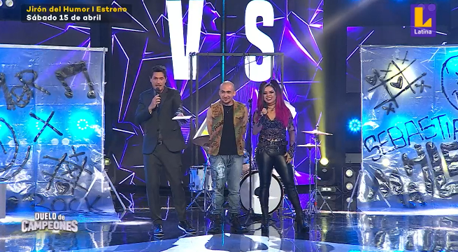 Bárbara Candiotti y Sebastian Mahle aperturaron la noche de Duelo de Campeones