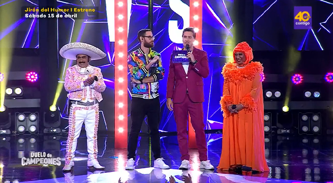 Imitadores de Vicente Fernández y Celia Cruz se enfrentaron en Duelo de Campeones