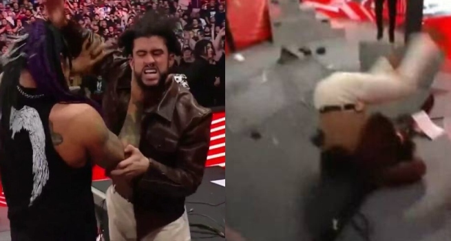 Bad Bunny fue estrellado contra una mesa y recibió una paliza en la WWE