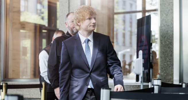 Ed Sheeran comparece ante tribunal EEUU por derechos sobre 'Let's Get It On' de Marvin Gaye