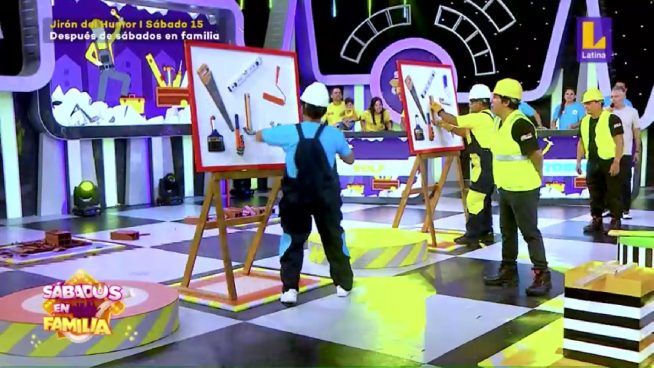 Sábados en Familia: Los Volf y los Torres se enfrentaron en 'Hágalo Usted Mismo'