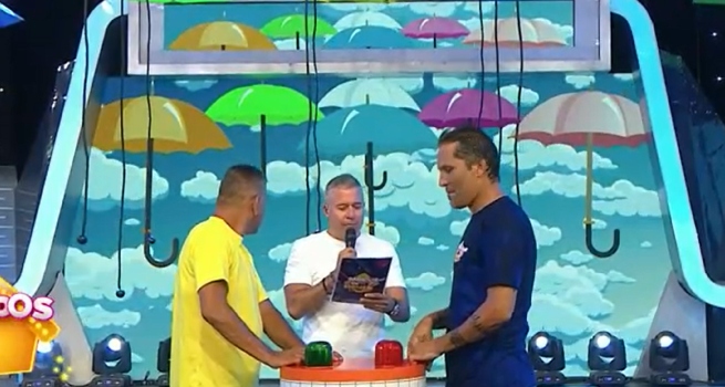 Sábados en Familia: Leao Butrón y el ‘Puma’ Carranza se midieron en ‘Atormentados’