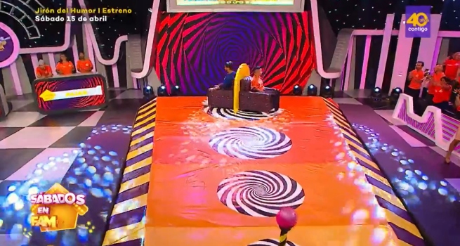 Sábados en Familia: Los Pajar y los Plasencia jugaron ‘Girados’