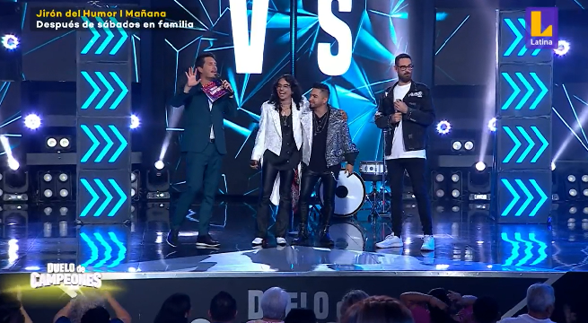 Gaona y Javo Moscoso, dos grandes exponentes de la música, se presentaron en Duelo de Campeones