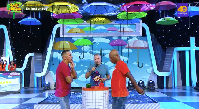 Sábados en Familia: El Conejo Rebosio y Waldir Sáenz se enfrentaron en ‘Atormentados’