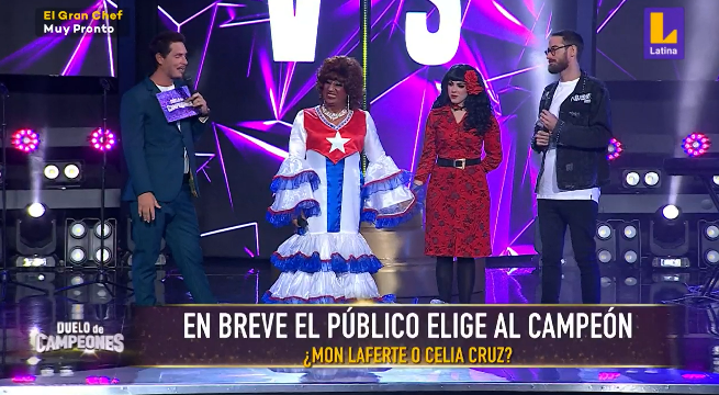 Amigos y rivales: Mon Laferte y Celia Cruz se enfrentaron en Duelo de Campeones