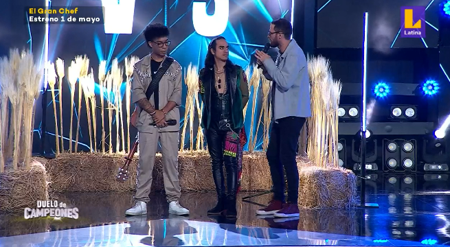 Javo Moscoso y Jeyko Atoche, dos tremendos cantantes, en Duelo de Campeones