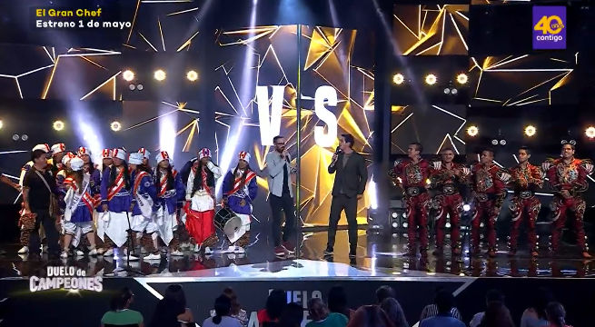 ‘Ritmos del Tiempo’ VS ‘Sangres Peruanas’ encendieron la noche en Duelo de Campeones