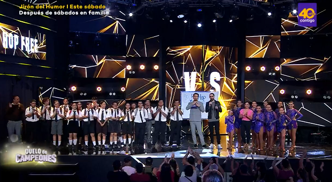 ‘Latinladies Company’ VS ‘Hip Hop Free’ fueron los primeros en batallar esta noche en Duelo de Campeones
