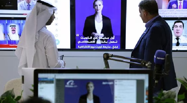 Presentan en Kuwait a la presentadora de televisión virtual creada con IA, Fedha