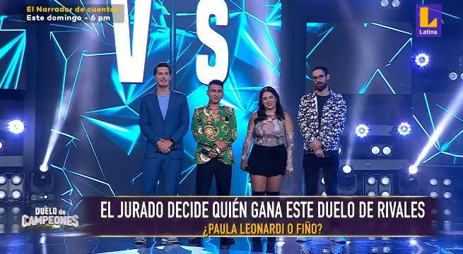 Paula Leonardi y Fiño cerraron la noche de Duelo de Campeones