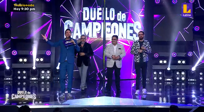 Imitadores de Gilberto Santa Rosa y Luis Enrique batallaron en la noche de Duelo de Campeones