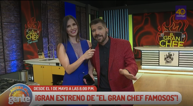 Así se vivió la conferencia de prensa de “El Gran Chef Famosos”