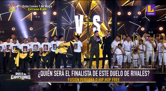 ‘Fusión Peruana’ VS ‘Hip hop free’ retumbaron el escenario de Duelo de Campeones