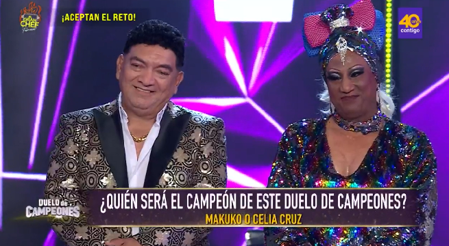 Celia Cruz y Makuko brillaron en la gran final de Duelo de Campeones