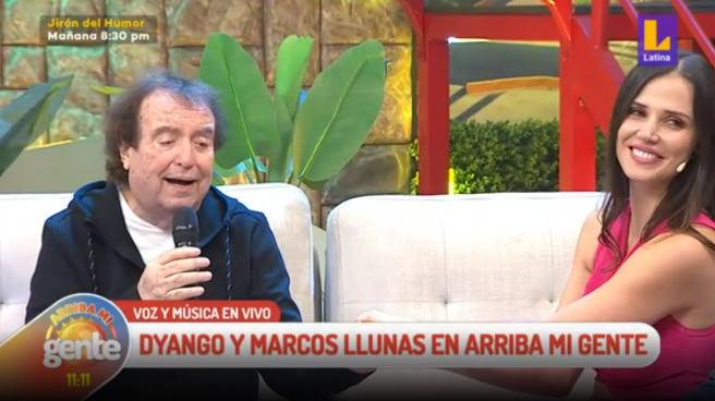 Dyango y Marcos Llunas cantaron sus mejores temas en Arriba Mi Gente