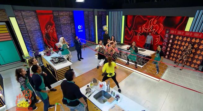 Punto peruano: Natalia Málaga y Leyla Chihuán remataron a refuerzos en partido de vóley en El Gran Chef Famosos