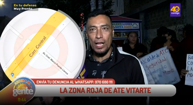 Ate Vitarte: vecinos denuncian robos incluso a niños en zona roja del distrito