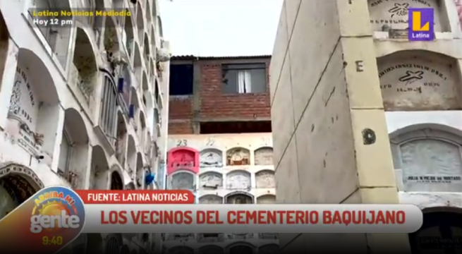 Descubren casa colindante a nichos de cementerio en el Callao y se hace viral en TikTok