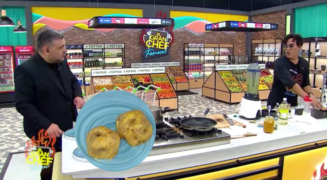 ¿Eso comeremos nosotros?: Masías destruye papa con cáscara de Patricio Suárez Vértiz en El Gran Chef Famosos