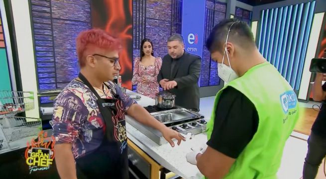 Pidió paramédicos: Miguel Vergara se cortó en medio de preparación en El Gran Chef Famosos