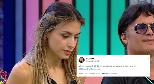 El Gran Chef Famosos: Milett va a noche de eliminación, pero sus fans confían en que saldrá victoriosa