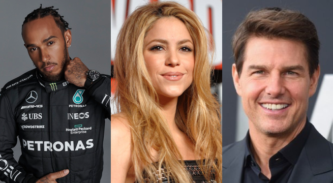 Arriba Mi Gente: ¿Lewis Hamilton y Tom Cruise como los posibles nuevos amores de Shakira?