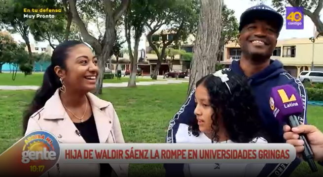 Hija de Waldir Sáenz ingresó a cinco universidades en el extranjero y estudiará medicina en Florida