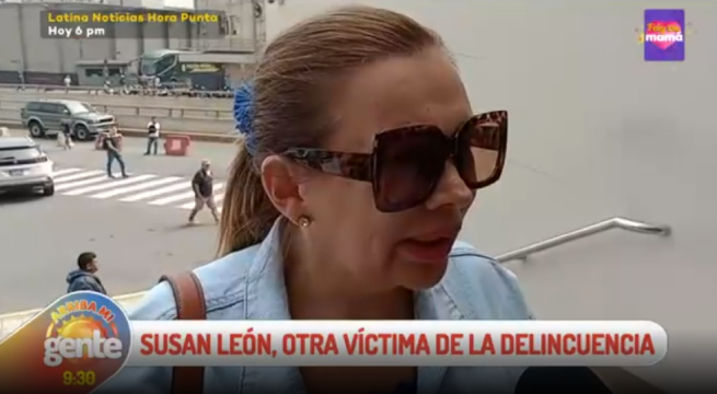 Susan León se convirtió en otra víctima de la delincuencia